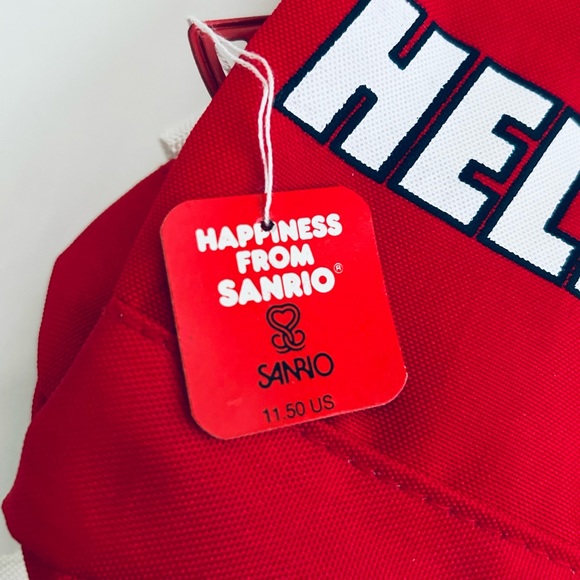 Vintage Hello Kitty Mini Backpack Sanrio 1981 New in Package W/Tag Ultra Rare - Picture 5 of 12